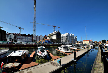 Gdansk,  Marina, przystan jachtowa MOSIR.2021.08.22 foto Wojciech Fondalinski © voytek