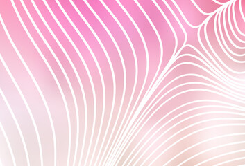 Light Pink, Yellow vector background with straight lines.