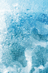 blue ice texture