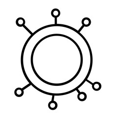 Business and management line icons set. Management icon collection