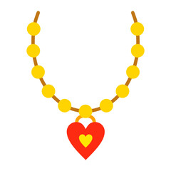 Necklace Flat Icon