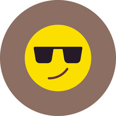 Cool Multicolor Circle Flat Icon