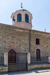 Fototapeta premium Typical street and building in town of Teteven, Bulgaria