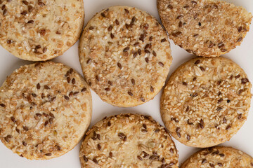 delicious cookies baked with natural ingredients