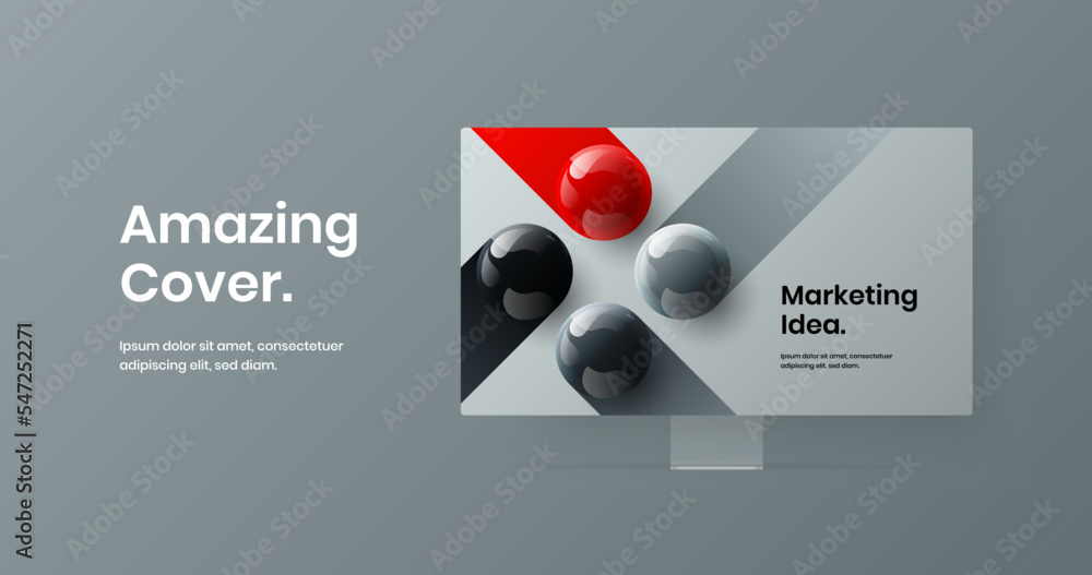 Aufkleber isolated website screen design vector layout. abstract desktop mockup banner template.