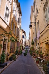 Fototapeta na wymiar Marseille streets, France