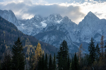 Fall in Triglav National Park, Slovenia 