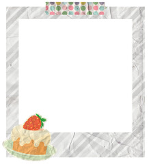 Creative holiday Polaroid Photo Frame