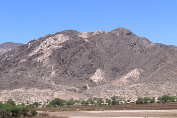 Mountains view on route 40, between Cachi and Cafayate, in northern Argentina