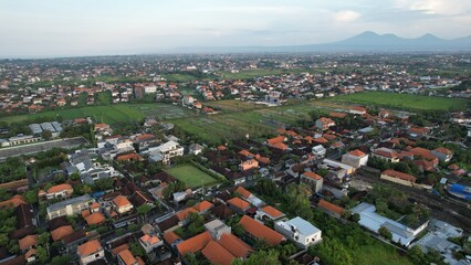 Fototapeta na wymiar Bali, Indonesia - November 7, 2022: The Streets of Seminyak, Canggu, Kuta and Ubud