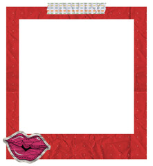Creative Fashion Beauty Polaroid Photo Frame