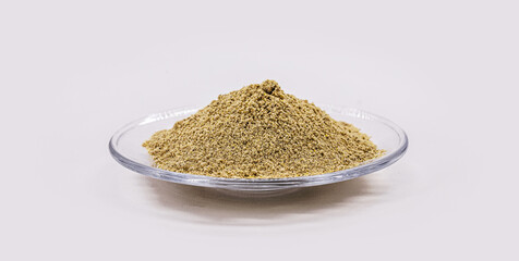 Ferrous carbonate, antianemic agent, source of iron used as a dietary supplement, supplementing...