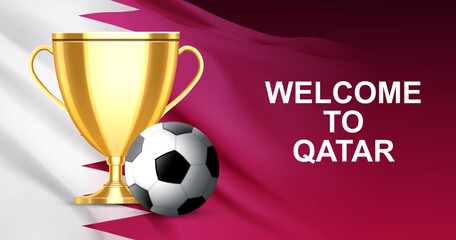 Welcome to Qatar banner