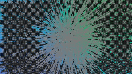 Abstract halftone grunge splatter background image.
