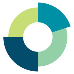 circle infographic template,colorful circle diagram vector illustration.