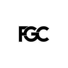 fgc letter initial monogram logo design