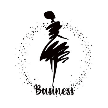 woman fashion store logo