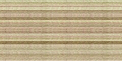 Striped horiztonal marl in organic texture seamless border. Heathered natural ribbon for cotton fabric. Weave ikat melange. 