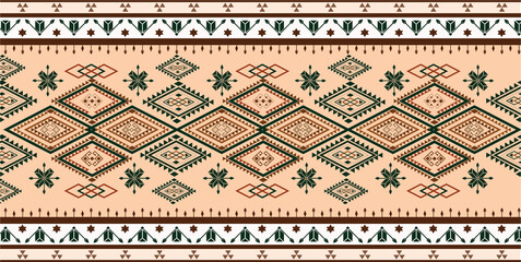 Aztec Abstract background with wavy, curved lines