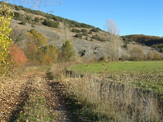 path in the mountains
