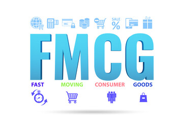 FMCG concept - fast moving consumer goods
