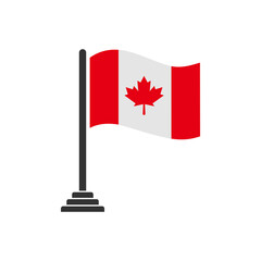 canada independence day icon set vector sign symbol