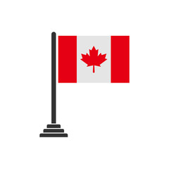 canada independence day icon set vector sign symbol