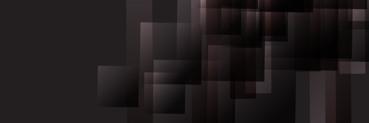 Black with gold abstract geometric background. Modern shape concept.