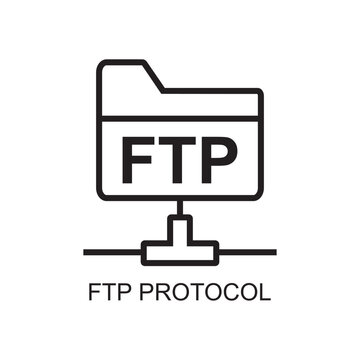 ftp protocol icon , technology icon