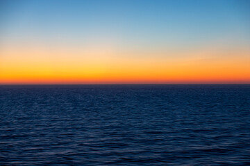 Ssunset over the sea