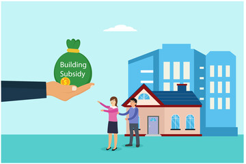 Building subsidies for citizen illustration