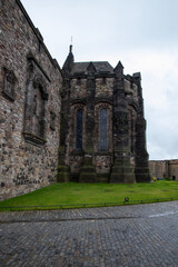 Inside Edinburgh castle