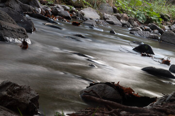 Fototapeta premium A stream in the mountains