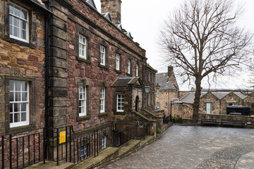 Fototapeta premium Inside Edinburgh castle