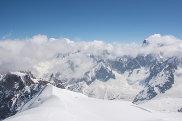 Fototapeta na wymiar Alpes Franceses - Chamonix