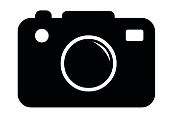 vector icon illustration of a photo camera