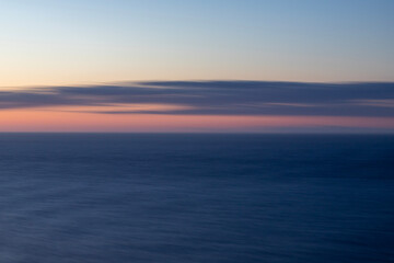 Fototapeta na wymiar Sunset in the sea