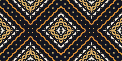 Ikat fabric tribal art Geometric Traditional ethnic oriental Design for Prints Fabric saree Mughal brush symbol Swaths texture Kurti Kurtis Kurtas
