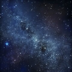 Stars in sky, starry night starlight shine of milky way, space cosmic background, starry background.
