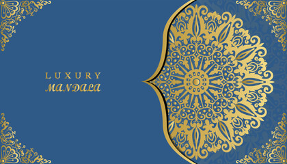 Luxury ornamental mandala design. Abstract beautiful luxury mandala background design.	