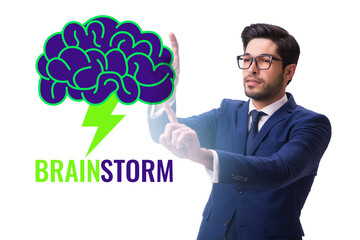 Brainstorming concept as a way of finding solutions