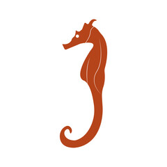 seahorses icon illustration vector