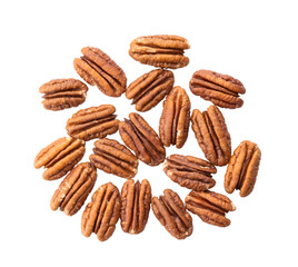 Pecans isolated on transparent png