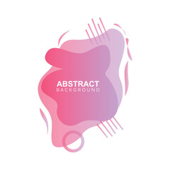 Obraz premium Liquid Background, Gradient Bubble Vector, Logo Template Banner And Abstract Wallpaper Poster