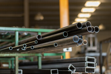 Steel rods bars tubing construction material
