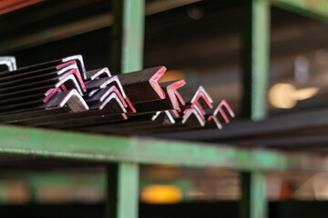 Steel rods bars tubing construction material