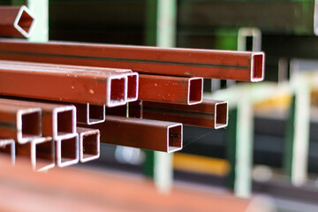 Steel rods bars tubing construction material