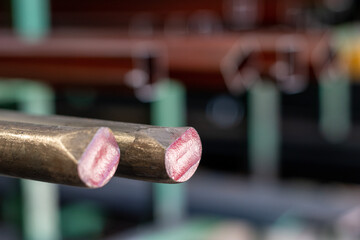 Steel rods bars tubing construction material