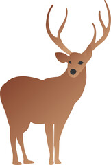 deer Christmas PNG 2022111803