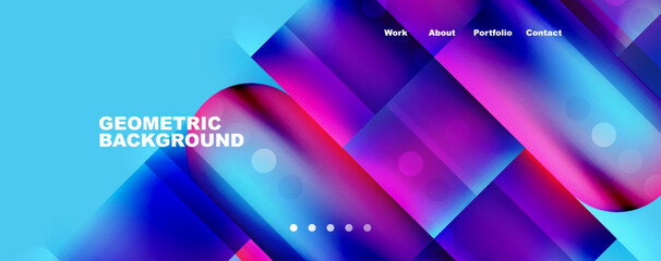 Squares and lines dynamic speed abstract background. Vector Illustration For Wallpaper, Banner, Background, Card, Book Illustration, landing page